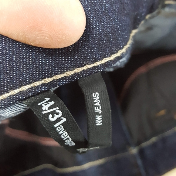 Size 14 Nine West jeans new without tags BLACK - Picture 6 of 7